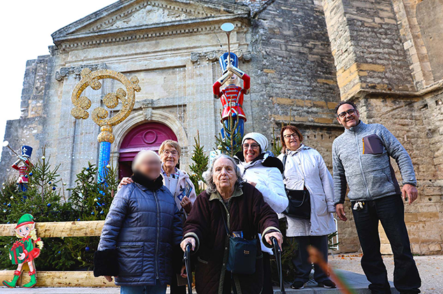 Sortie marché de Noël d'Aniane 