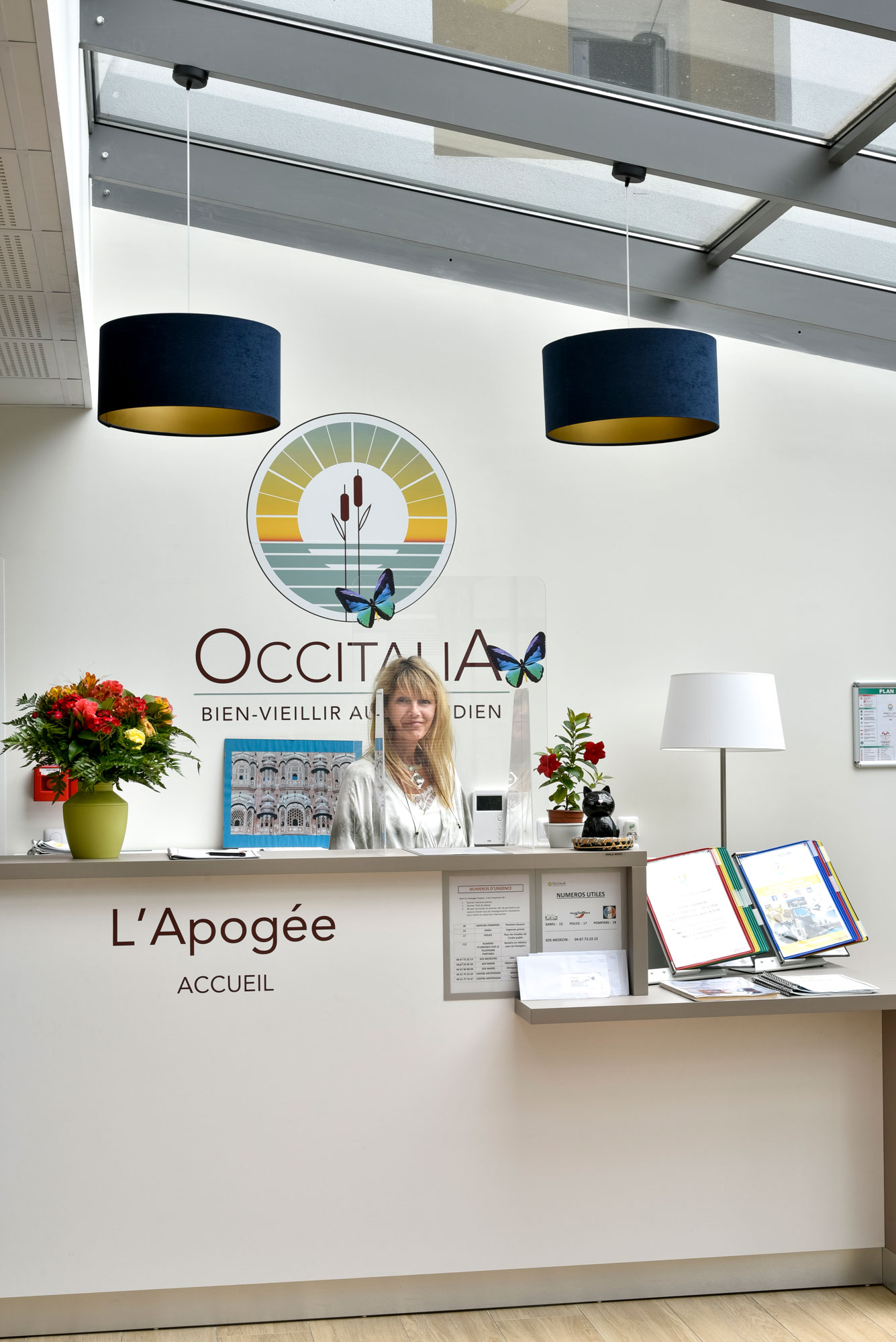 Accueil Apogée, résidence seniors sécurisée proche de Montpellier