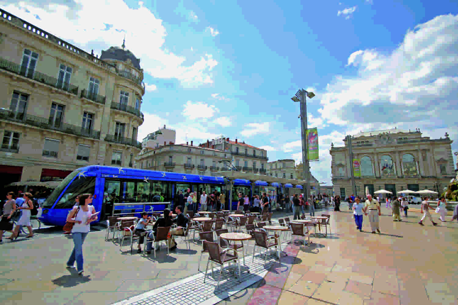 Montpellier Place de la Comedie