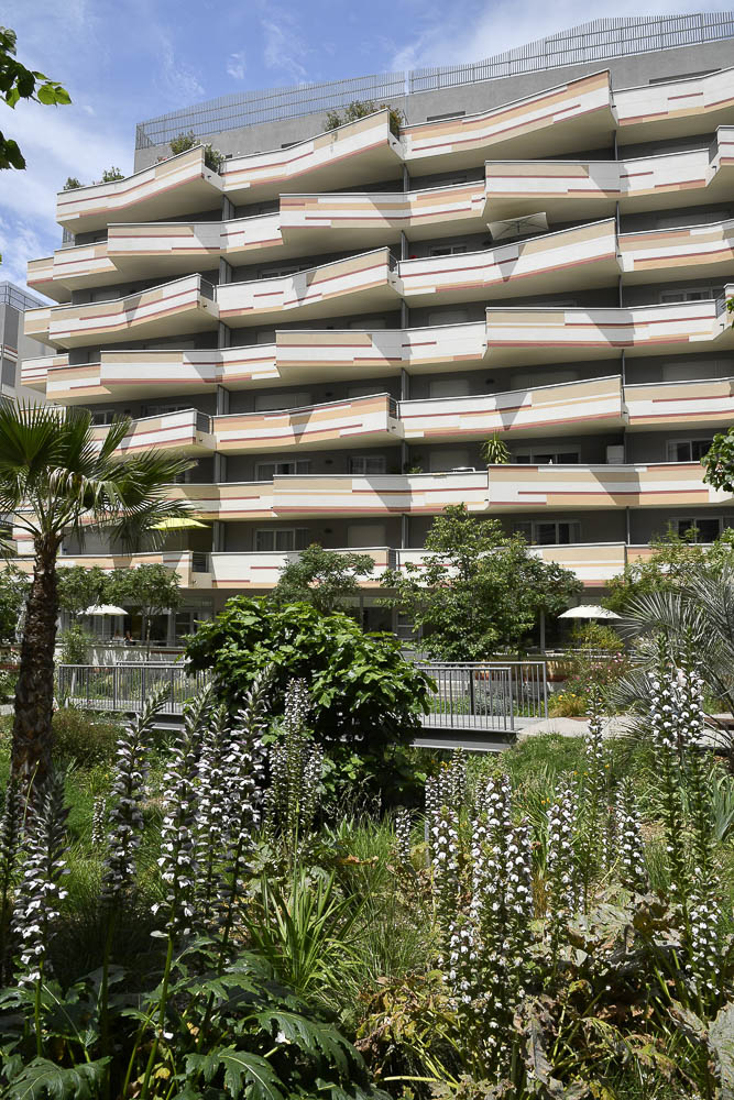 L'Apogée, résidence seniors au pied du tram de Castelnau-le-Lez à proximité directe avec Montpellier