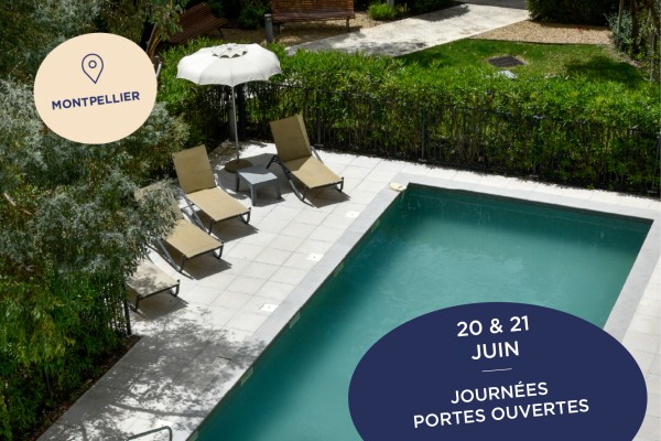 Journées portes ouvertes Occitalia résidence seniors à Montpellier les 20 et 21 juin 2025
