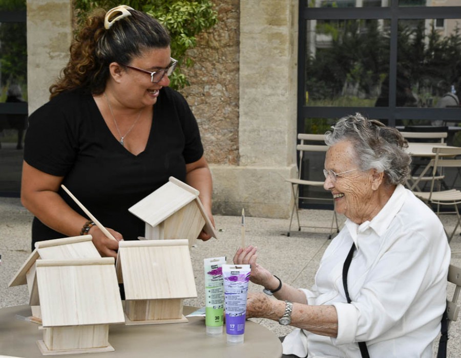 L'orangerie du Château Levat - Résidence Seniors - animations